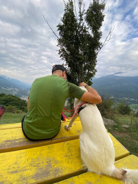 uscire con il cane salute