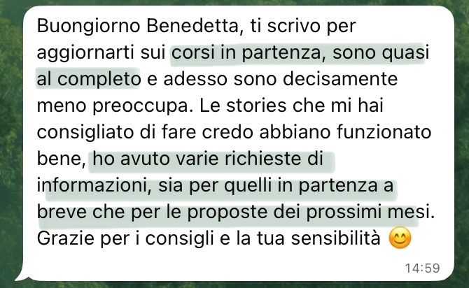 feedback recensioni Benedetta Sala due passi in natura educazione ambientale metodo achillea (5)
