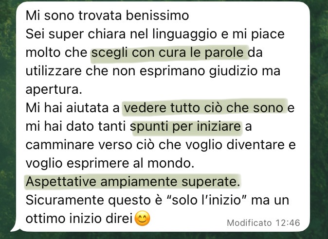 feedback recensioni Benedetta Sala due passi in natura educazione ambientale metodo achillea (5)